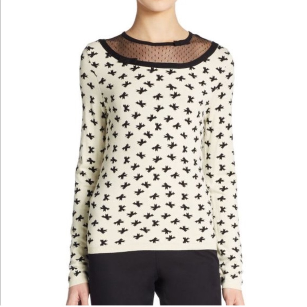 Valentino Bow Tie Sweater
